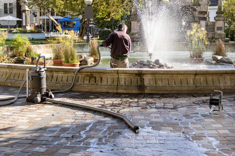 Fountain Cleaning Service